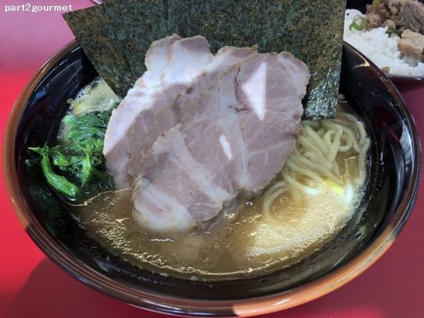 「のりチャーシュー並 (950円)」@横浜ラーメン 相馬家の写真