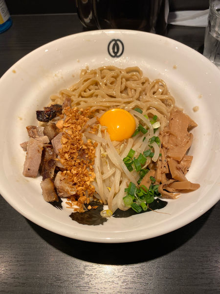 「まぜそば白」@麺屋武蔵 武骨相傳の写真