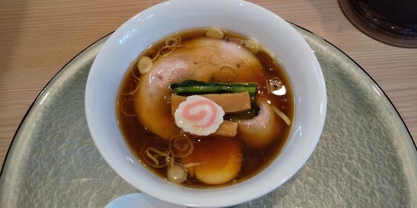 「深緑黒出汁」@中華そば 深緑の写真