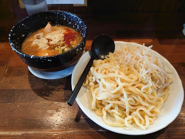 「特我流つけそば」@麺 池谷精肉店の写真