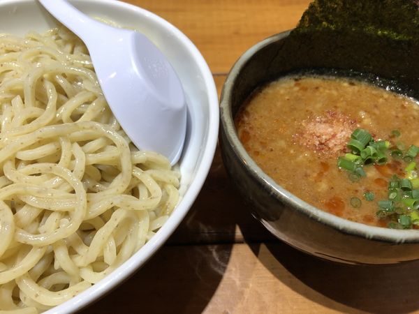 「エビつけ麺大盛り」@EBIKURAの写真