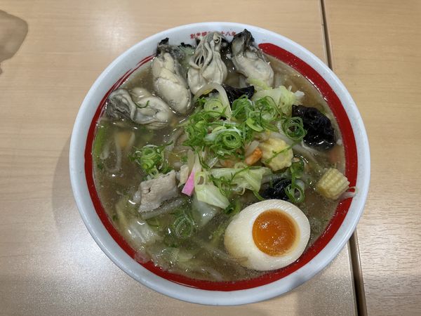 「ご馳走ちゃんぽん牡蠣トッピング1380円」@ちゃんぽん亭総本家 モレラ岐阜店の写真