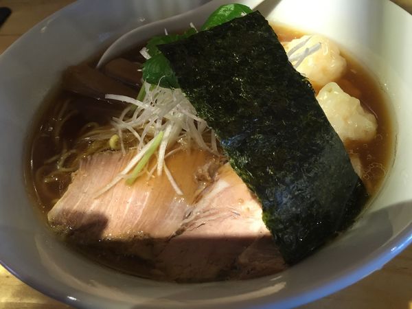 「ミックスワンタン中華そば」@麺や ほころびの写真