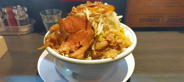 「限定　すきやき風二郎」@らーめん 三極志の写真