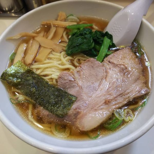 「朝らぁめん 490円」@らぁめん ほりうち 新橋店の写真