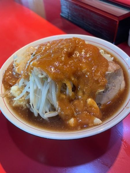 「フュージョン 800円」@蒙麺 火の豚の写真