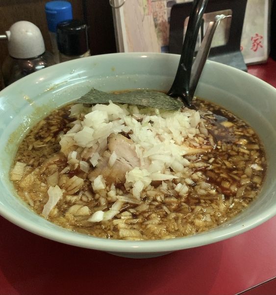 「チャーシューメン タマネギ」@ラーメンつち家の写真