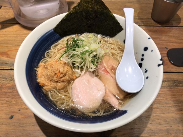 「夏季限定 魚介冷やしらーめん(1000円)」@麺屋 翔 みなとの写真