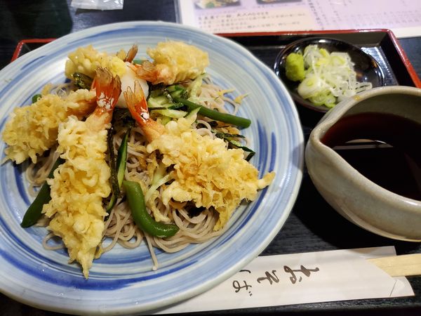 「浜天そば」@そば処 戸隠 本店の写真