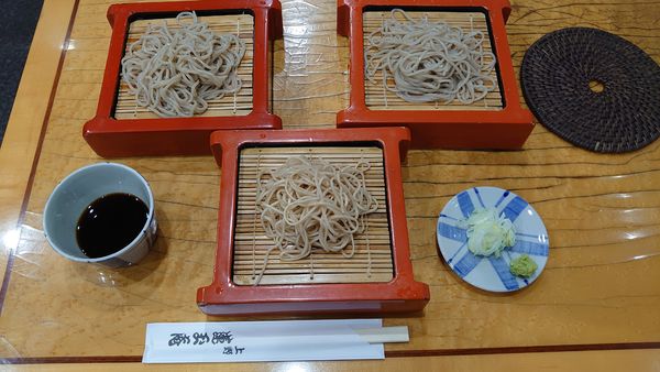 「古式せいろ蕎麦三段」@池之端 蓮玉庵の写真
