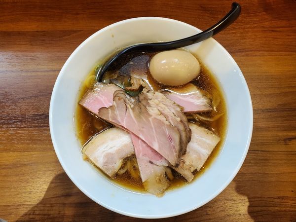 「醤油らーめん」@純手打ち だるまの写真