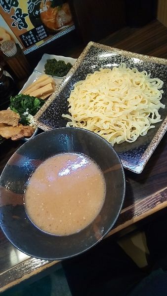 「豚骨和出汁つけ麵９００円」@麺屋 優創の写真