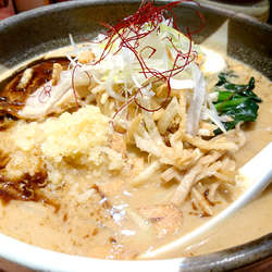 【昼】秋限定：絶好調にんにく味噌らーめん