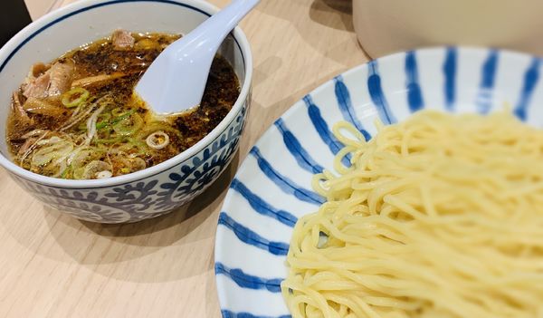 「つけ麺（￥600）＋中盛（￥50）」@肉厚わんたん麺と手作り焼売 ら麺亭 浅草支店の写真