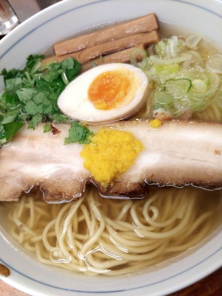 「和風柚子柳麺」@麺屋ひょっとこの写真