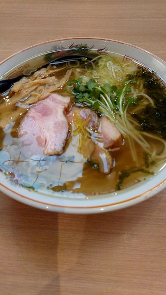 「アラ炊き志那そば(塩)Cセット900円」@幸屋きよまる 総本店の写真