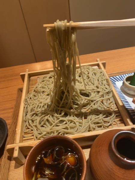 「のどぐろ天、蕎麦」@蕎麦切 砥喜和の写真