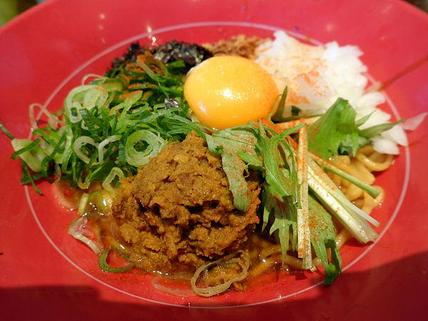 「【期間限定】カレーまぜそば」@ラーメン魁力屋 南砂店の写真