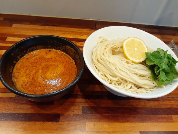 「オマールつけ麺、大盛」@鮮魚らーめん 五ノ神水産の写真