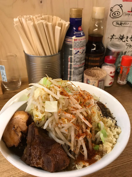 「ブタメン(並)」@豚麺 ポルコの写真