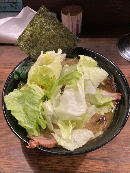 「限定ラーメン　塩とんこつ」@家系ラーメン クックらの写真