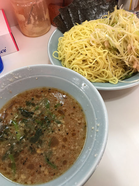 「ネギつけ麺」@ラーメンショップ 宮沢湖店の写真