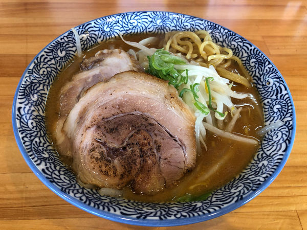 「ひたち味噌らーめん800円」@常陸味噌らーめん むとうの写真