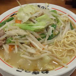 野菜ラーメン 味噌味