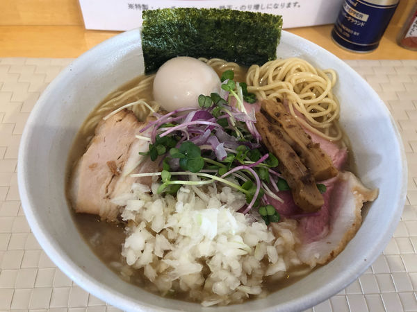 「味玉TRIOそば900円」@らーめん 和なり TRIOの写真