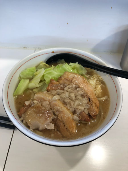 「小ラーメン　脂多め」@ハイパーファットンの写真