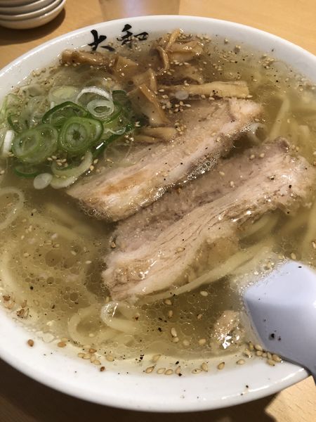 「塩ラーメン」@佐野青竹手打ちラーメン 大和の写真