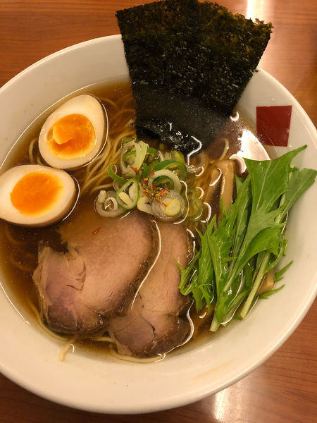 「東京駅醤油中華そば」@東京の中華そば ちよがみの写真