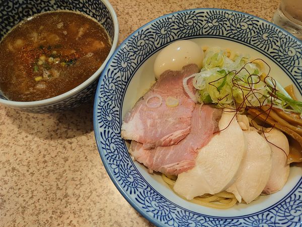 「全部のせつけそば(1020円)」@麺処 かつ善の写真