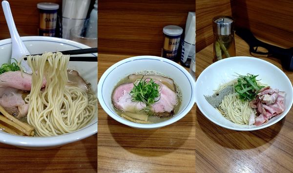 「中華そば+味付き替え玉(￥830+250)」@中華そば 西川の写真