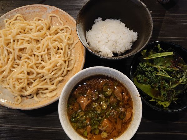 「牛味噌つけめん(700円)」@囲坊主の写真