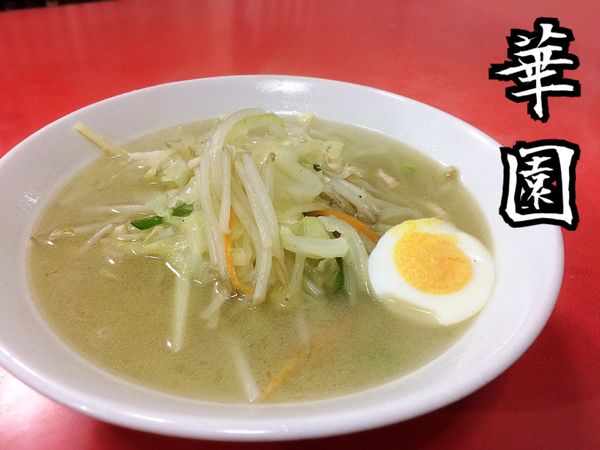 「タンメン￥600」@中華料理 華園の写真