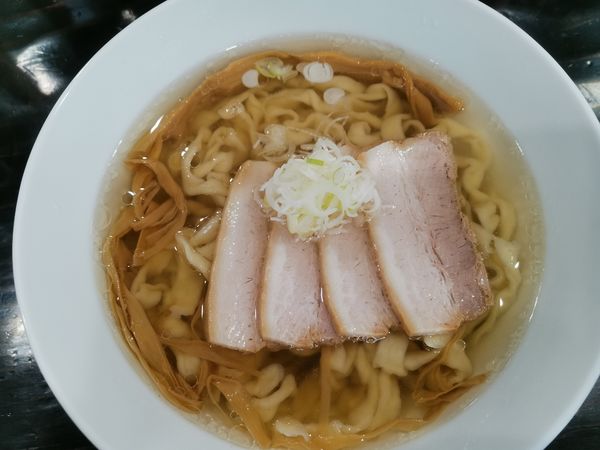 「会津山塩らぁ麺（並）」@うえんで 山鹿店の写真