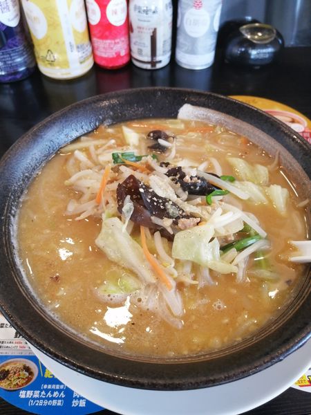 「味噌野菜たんめん　640円」@幸楽苑 川崎菅生店の写真