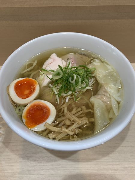 「特製塩中華そば 1250円」@手揉み中華そば 中村の写真