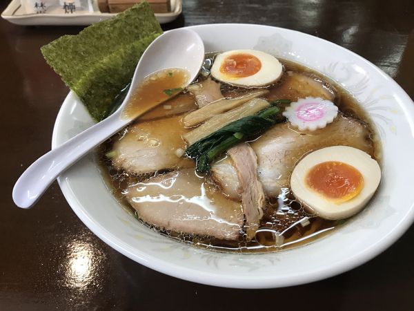 「特製中華そば」@らーめん 青龍の写真