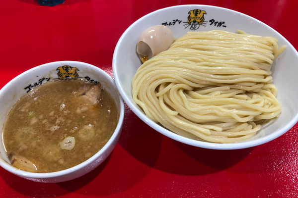 「味玉ゴールデンつけめん(大)1,000円」@ゴールデンタイガーの写真