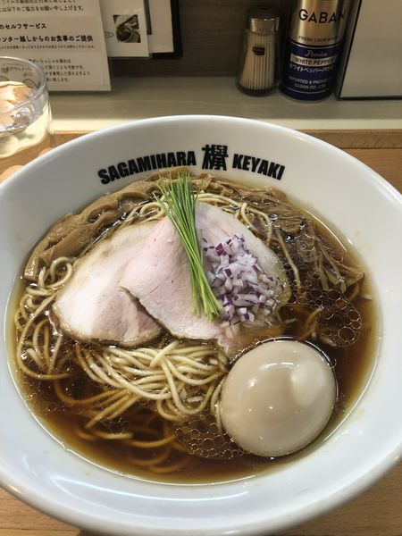 「味玉醤油ラーメン」@Sagamihara 欅の写真