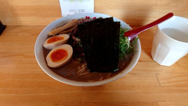 「もくれん豚そば」@麺や 木蓮の写真