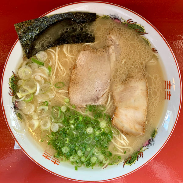 「ラーメン (600円)」@博多麺屋クワハラーメンの写真
