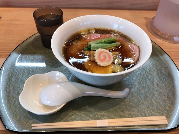 「深緑黒出汁」@中華そば 深緑の写真