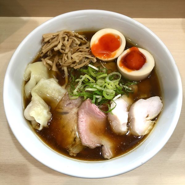 「特製中華そば ￥1250＋大盛り￥100」@手揉み中華そば 中村の写真