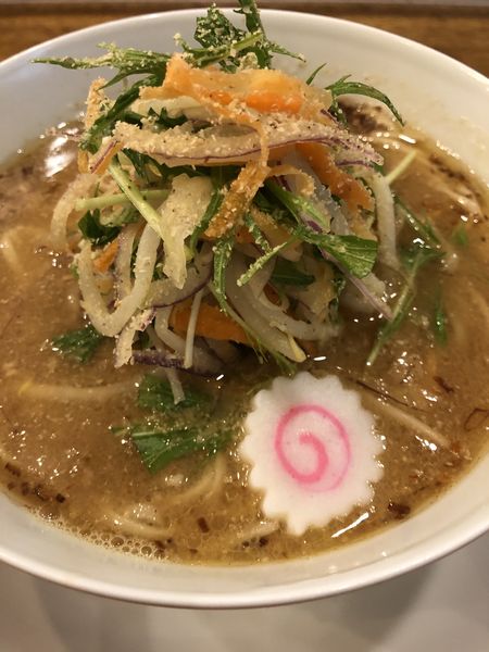 「期間限定　味噌ラーメン」@味六屋の写真