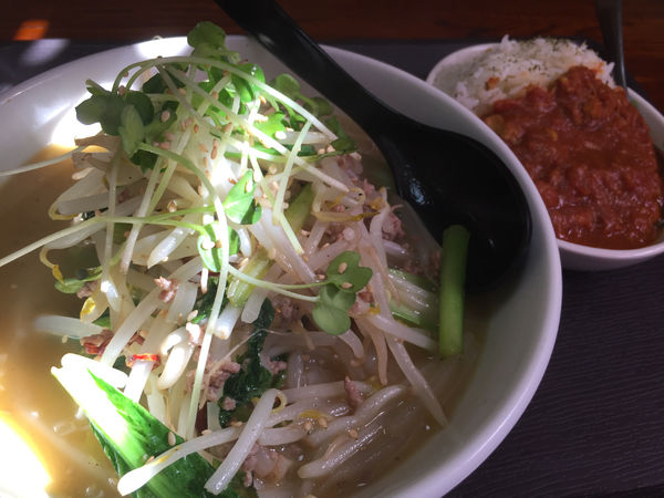 「ピリ辛肉もやしラーメン」@崇心の写真