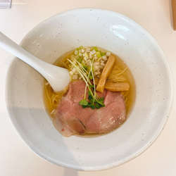 極百姓庵の煮干し塩そば