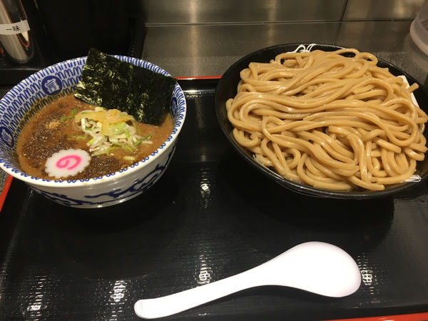 「特濃つけ麺　大盛」@松戸富田麺業 千葉駅構内店の写真